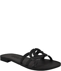 Guess Elyho Rubber Logo Pool Slide Sandals
