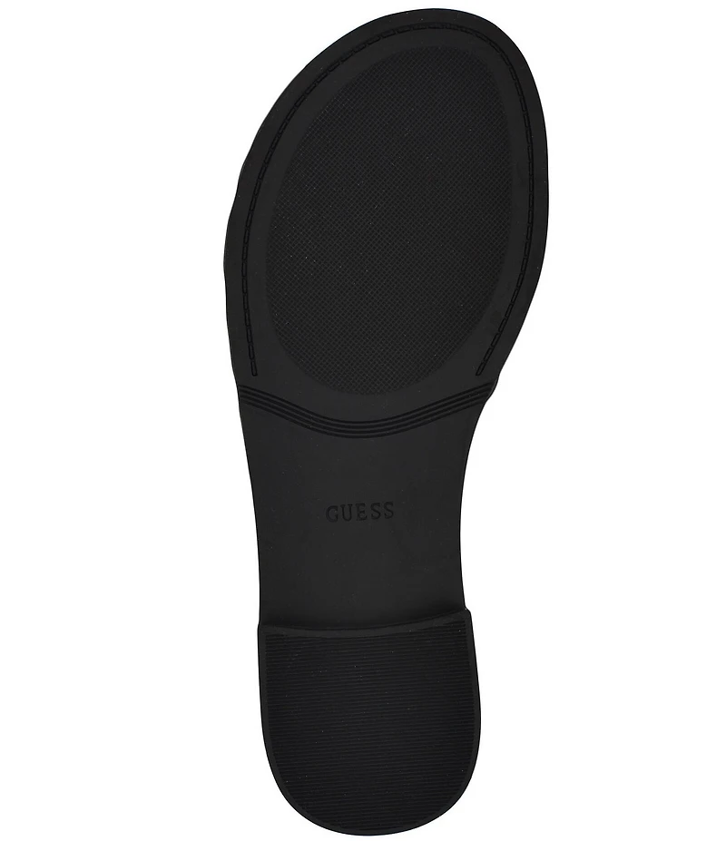 Guess Elyho Rubber Logo Pool Slide Sandals