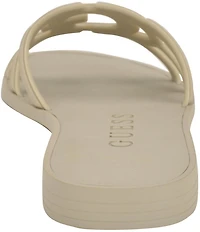 Guess Elyho Rubber Logo Pool Slide Sandals