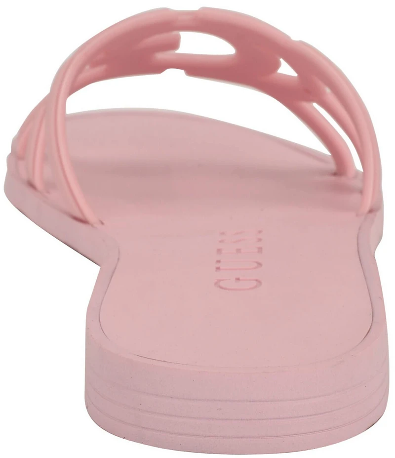 Guess Elyho Rubber Logo Pool Slide Sandals