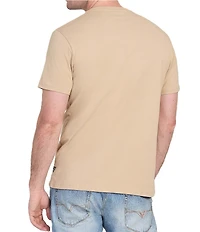 Guess Embossed Logo Short Sleeve T-Shirt