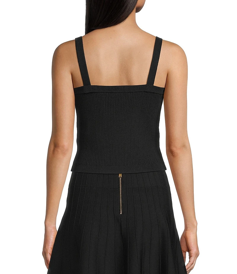 Guess Emmie Sleeveless Sweater Coordinating Tank Top