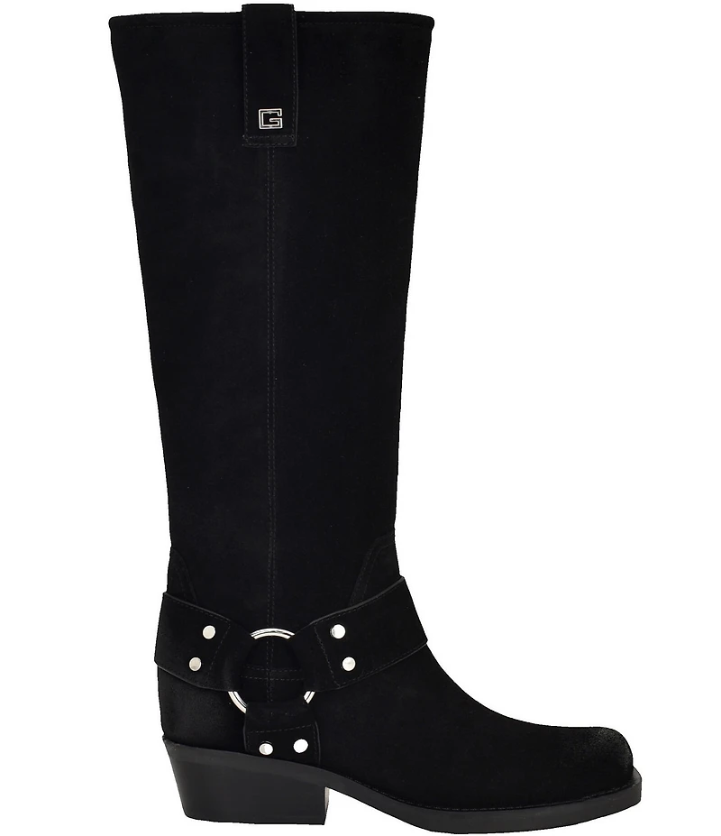 Guess Felysse Suede Tall Engineer Boots