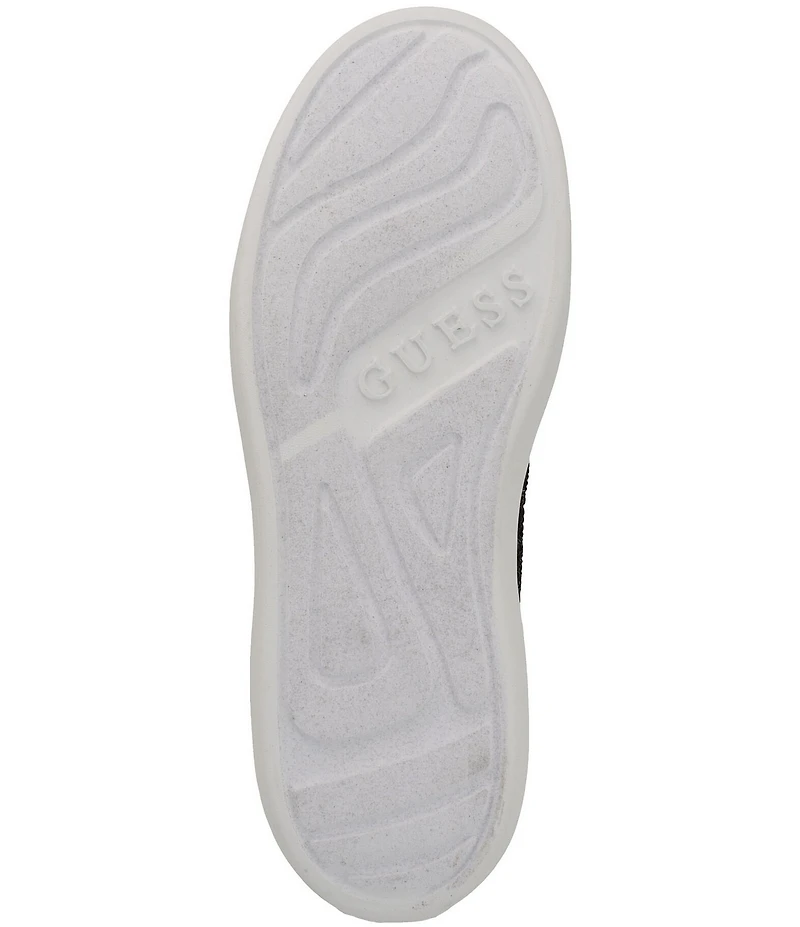 Guess Fhilip Rhinestone Logo Embellished Platform Sneakers