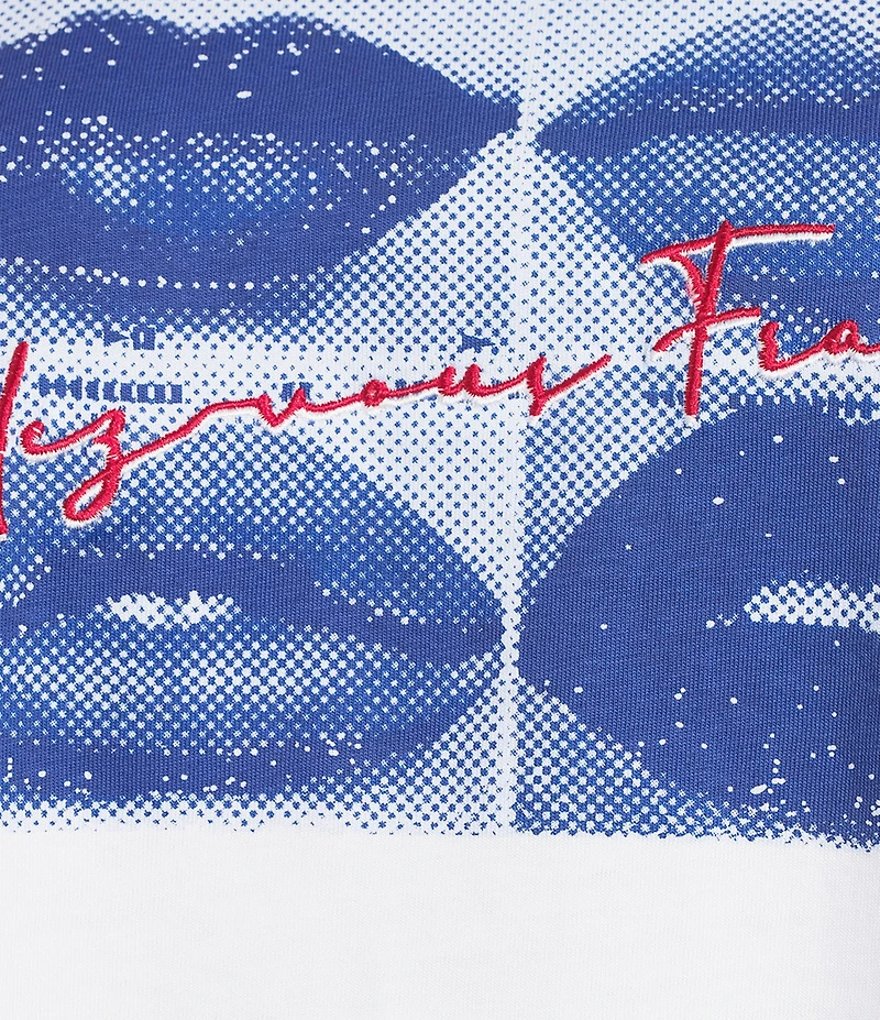 Guess French Lips Short Sleeve Oversized T-Shirt