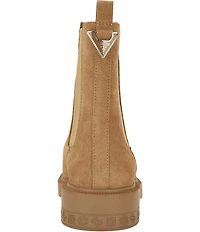 Guess Fynli Suede Mid Calf Chelsea Boots