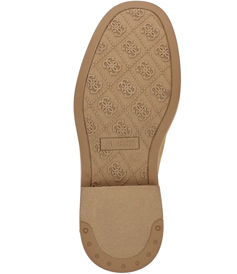 Guess Fynli Suede Mid Calf Chelsea Boots