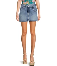 Guess Gaia Denim Mini Skirt
