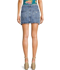 Guess Gaia Denim Mini Skirt