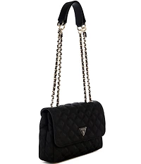 Guess Giully 2 Compartments Convertible Flap Crossbody Bag