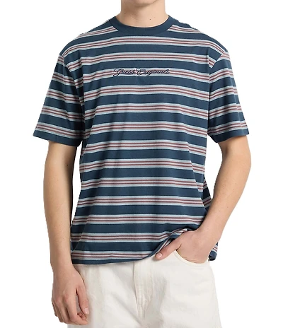 Guess Go Horizontal Stripe Short Sleeve T-Shirt