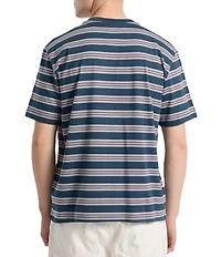 Guess Go Horizontal Stripe Short Sleeve T-Shirt