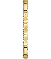 Guess Gold-Tone Crystal Bracelet Watch