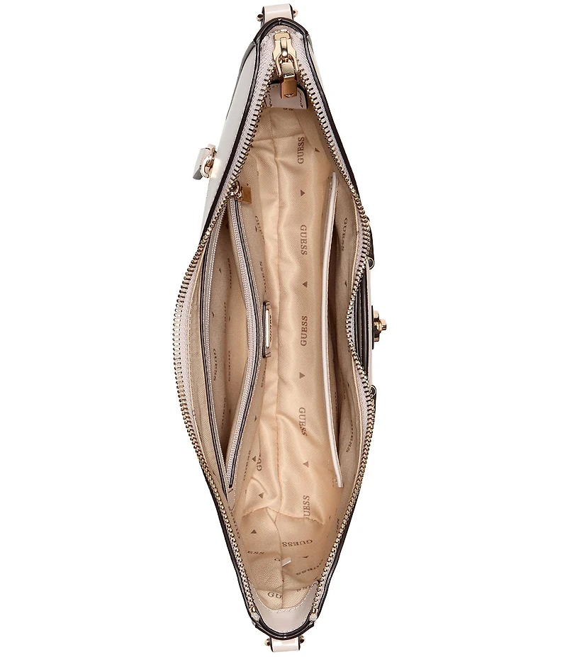 Guess Janie Bit Buckle Shoulder Bag