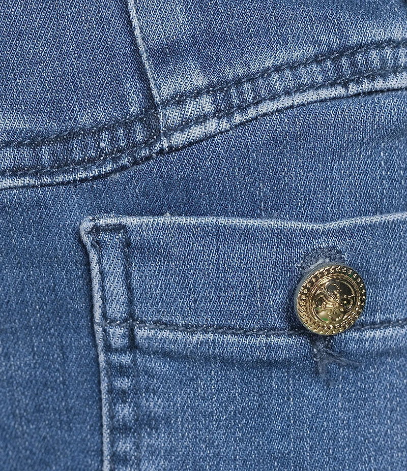 Guess Janna High Rise Denim Shorts