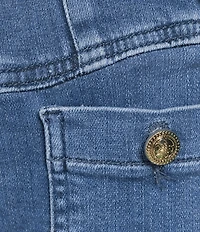 Guess Janna High Rise Denim Shorts