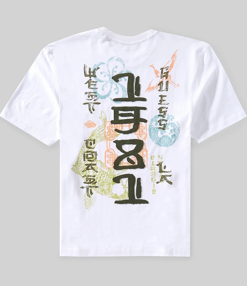 Guess Japan Signs Oversized Short Sleeve T-Shirt