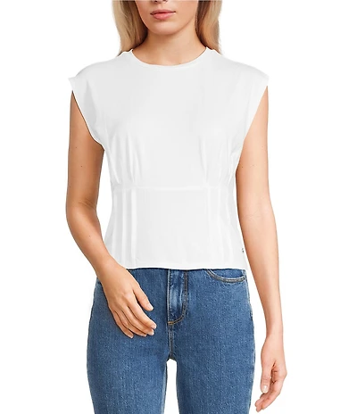 Guess Karmen Cap Sleeve Corset T-Shirt