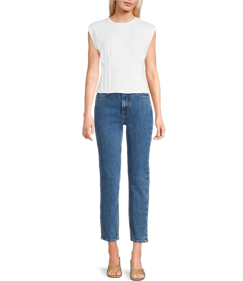 Guess Karmen Cap Sleeve Corset T-Shirt