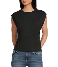 Guess Karmen Cap Sleeve Corset T-Shirt