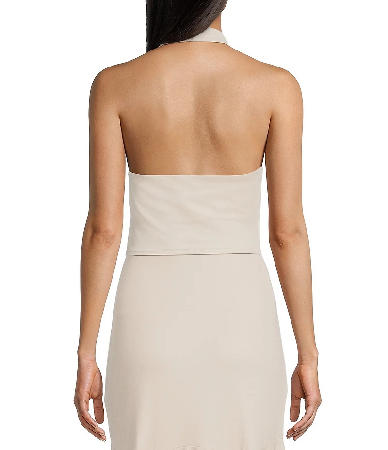 Guess Kenzie Sleeveless Coordinating Halter Top