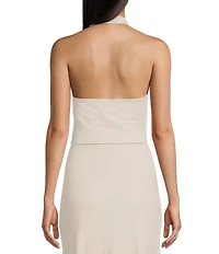 Guess Kenzie Sleeveless Coordinating Halter Top