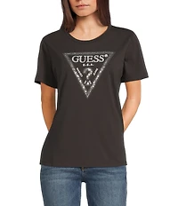 Guess Krystal Short Sleeve Logo T-Shirt