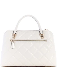 Guess Libby Double Compartment Satchel Crossbody Bag