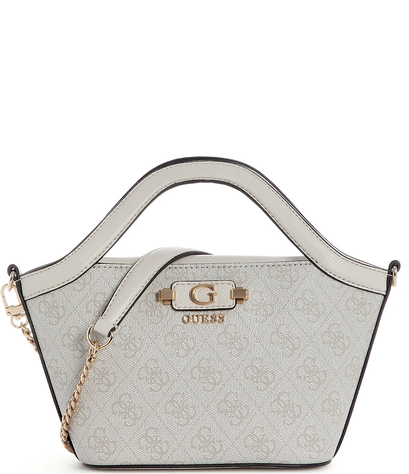 Guess Lindsey Logo Mini Satchel Tote Bag