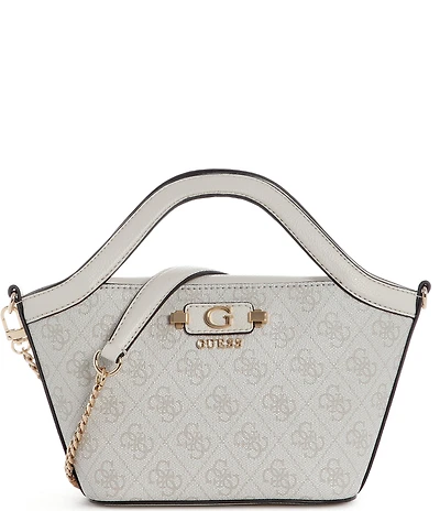 Guess Lindsey Logo Mini Satchel Tote Bag