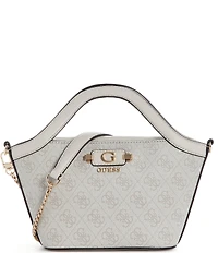 Guess Lindsey Logo Mini Satchel Tote Bag