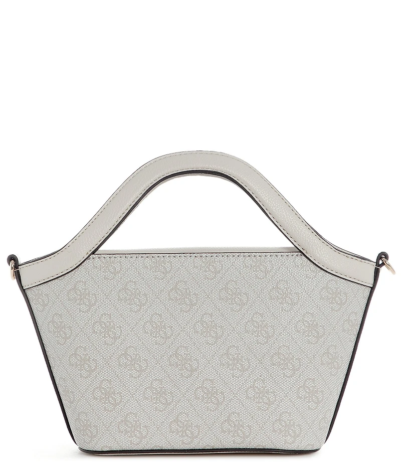 Guess Lindsey Logo Mini Satchel Tote Bag