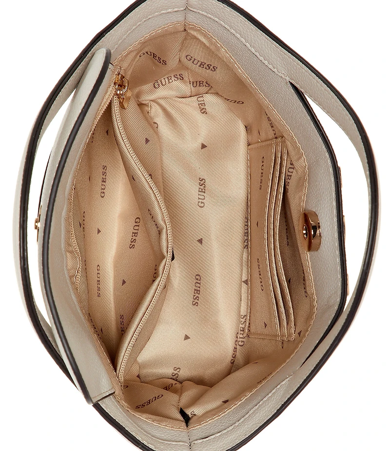 Guess Lindsey Logo Mini Satchel Tote Bag