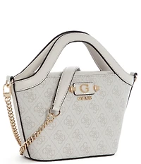 Guess Lindsey Logo Mini Satchel Tote Bag
