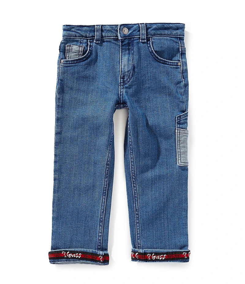 Guess Little Boys Comfort Denim Oversized Jeans