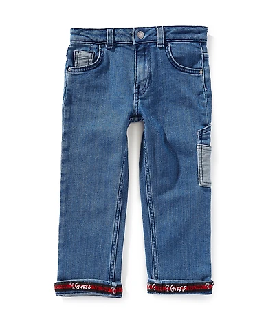 Guess Little Boys Comfort Denim Oversized Jeans