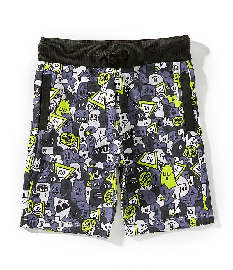 Guess Little Boys Creatures-Printed Shorts