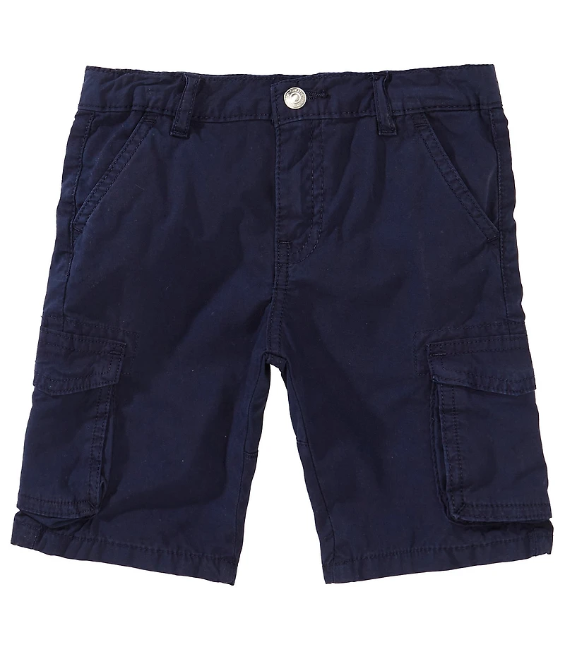 Guess Little Boys Garment Dye Poplin Cargo Shorts