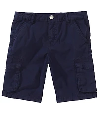 Guess Little Boys Garment Dye Poplin Cargo Shorts
