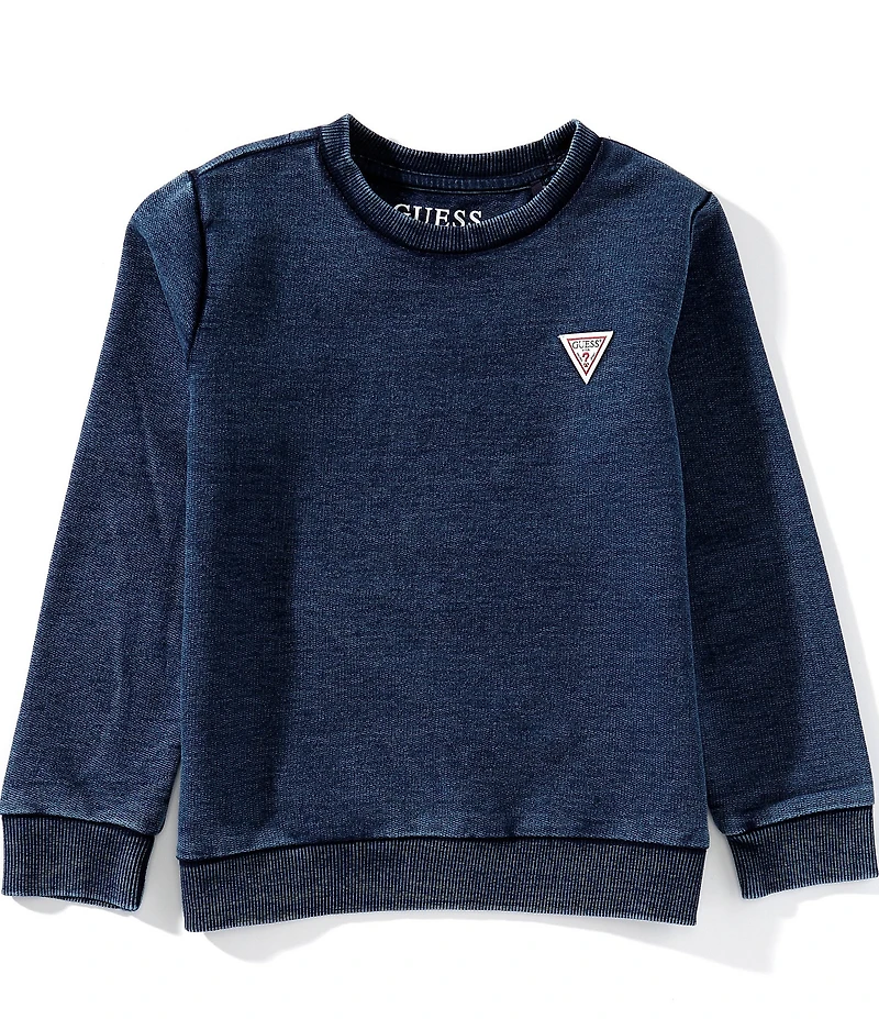 Guess Little Boys Long Sleeve Active Top Pullover