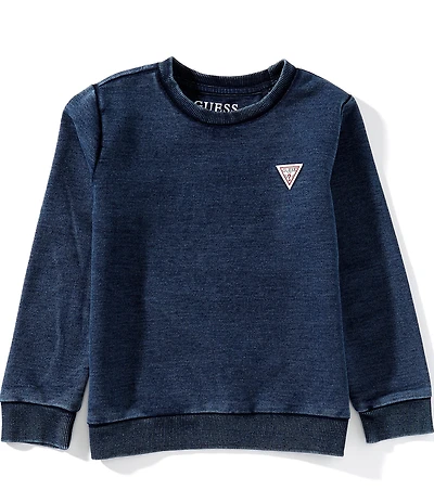 Guess Little Boys Long Sleeve Active Top Pullover