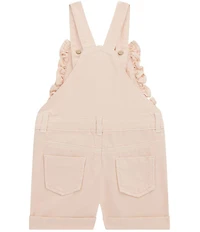 Guess Little Girls Rigid Bull Denim Heart Shortall