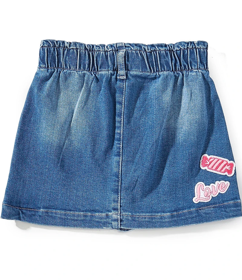 Guess Little Girls Stretch Denim Skirt