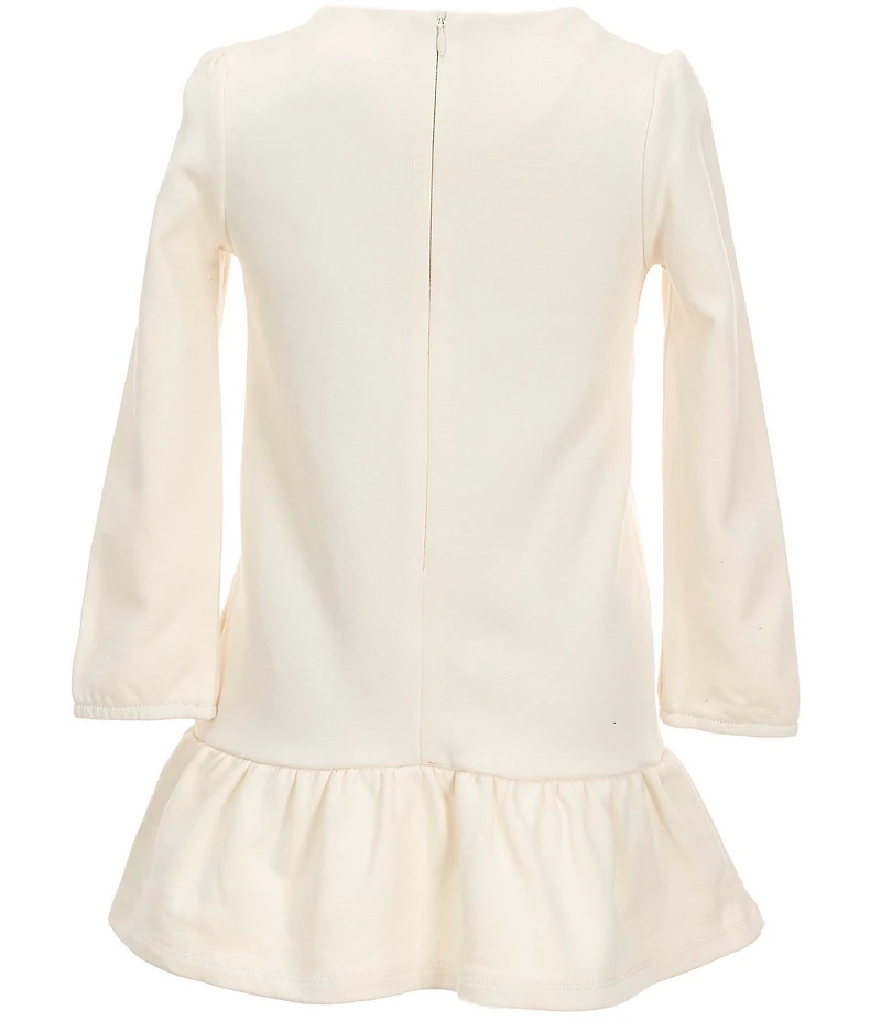 Guess Little Girls Long Sleeve French Terry Dress