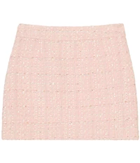 Guess Little/Big Girls Tweed Ceremony Mini Skirt
