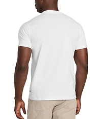 Guess Logo Embroidered Short Sleeve T-Shirt