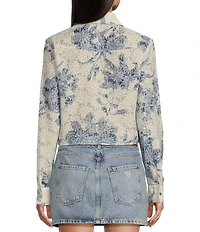Guess Long Sleeve Adelaide Bow Shirt