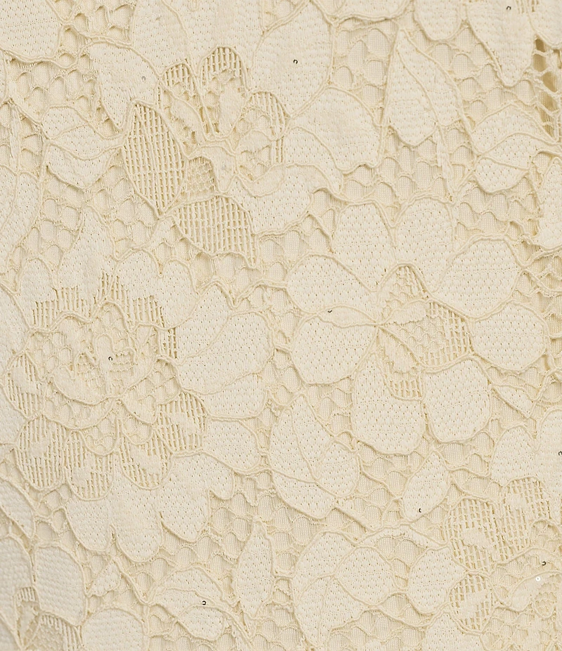 Guess Long Sleeve Josephina Lace Top