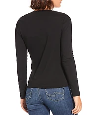 Guess Long Sleeve Leopard T-Shirt