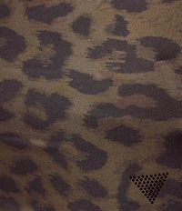 Guess Long Sleeve One Shoulder Anita Animal Printed Top